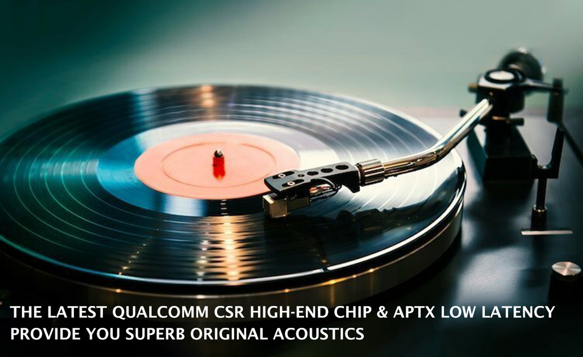 HOMi feature 1: Lastest Qualcomm CSR & APTX high-end chip provide superb original acoustics.