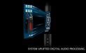 Dual-core (MCU & DSP) system uplifted digital audio processing.