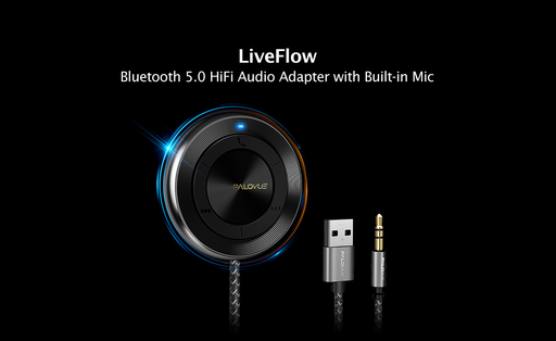 LiveFlow: bluetooth adapter with Qualcomm 5.0 technology and HiFi acoustic performance