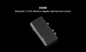 HOMi : Bluetooth adapter with remote control